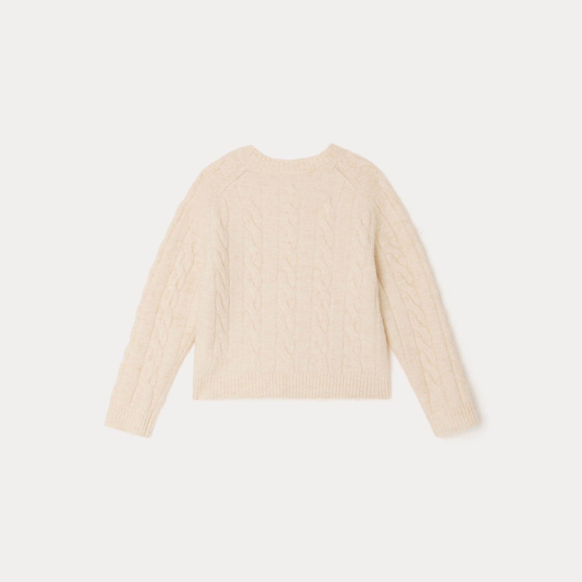 Brett Sweater | 10 years | Milk White