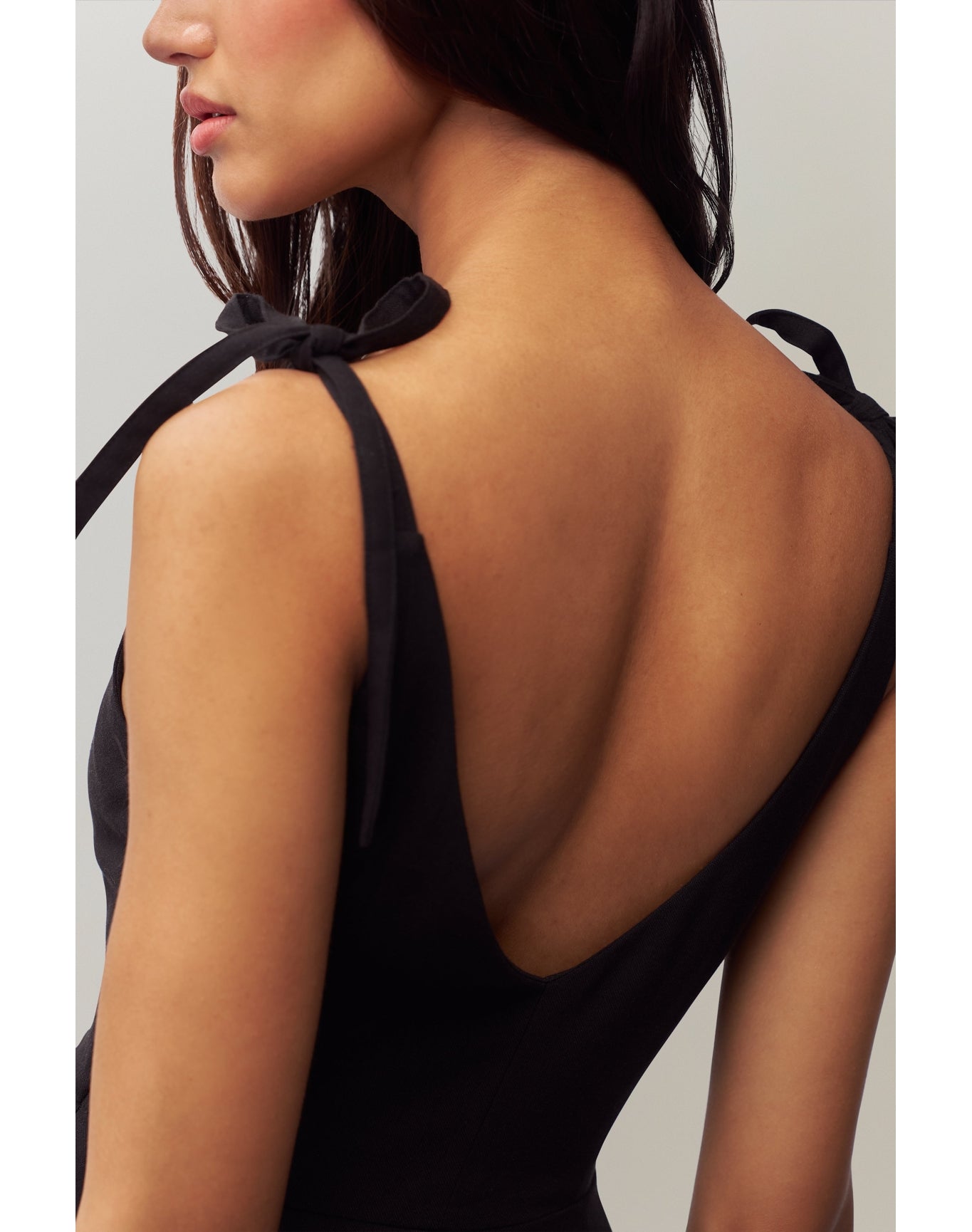Brigitte Midi Gown | Black