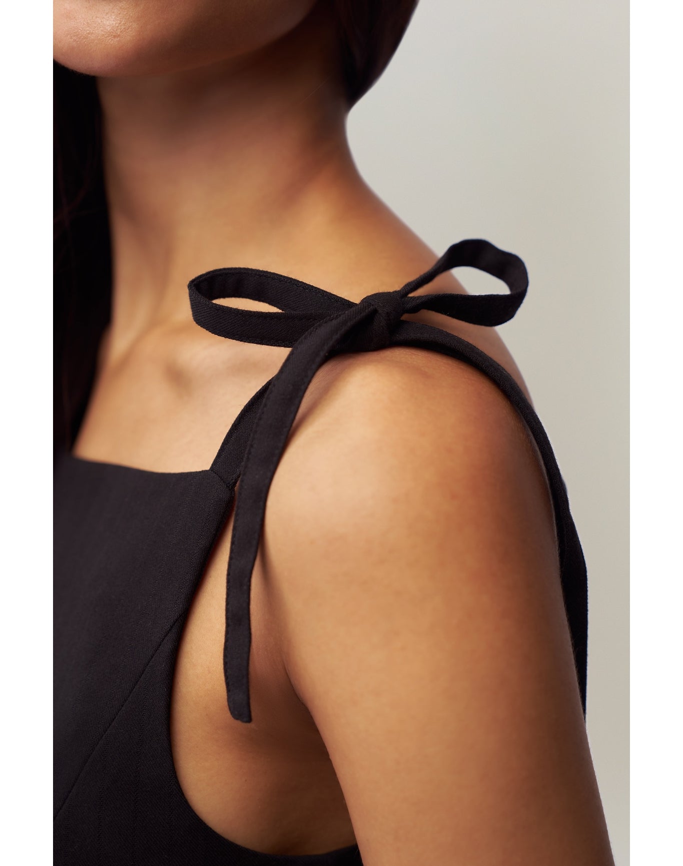 Brigitte Midi Gown | Black