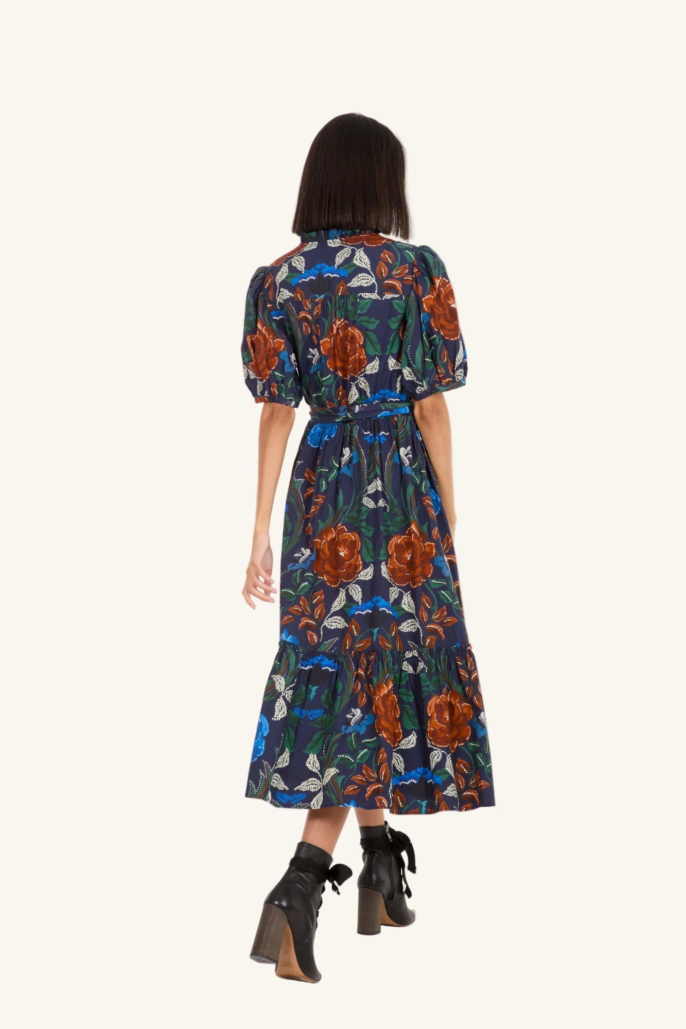 Britt Dress | Mixed Foliage