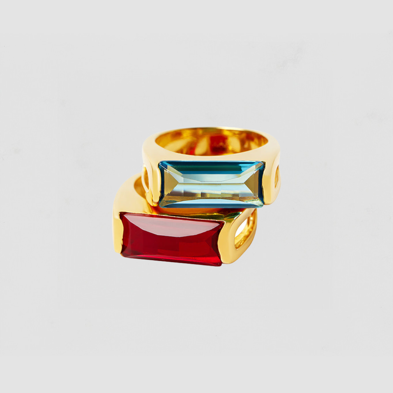 Brother’s Cocktail Ring | Ruby/Gold