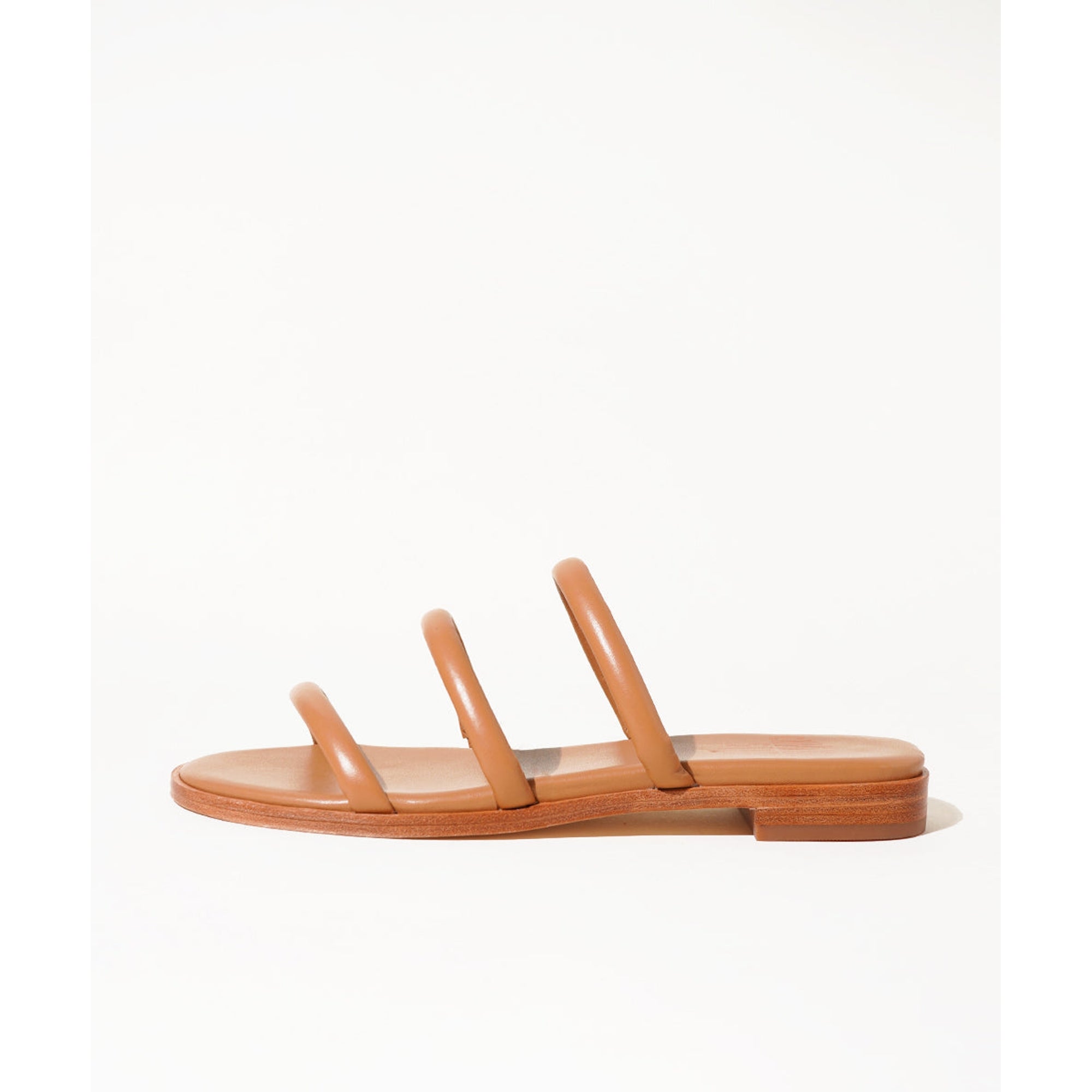 Bruna Strappy Sandal | Camel