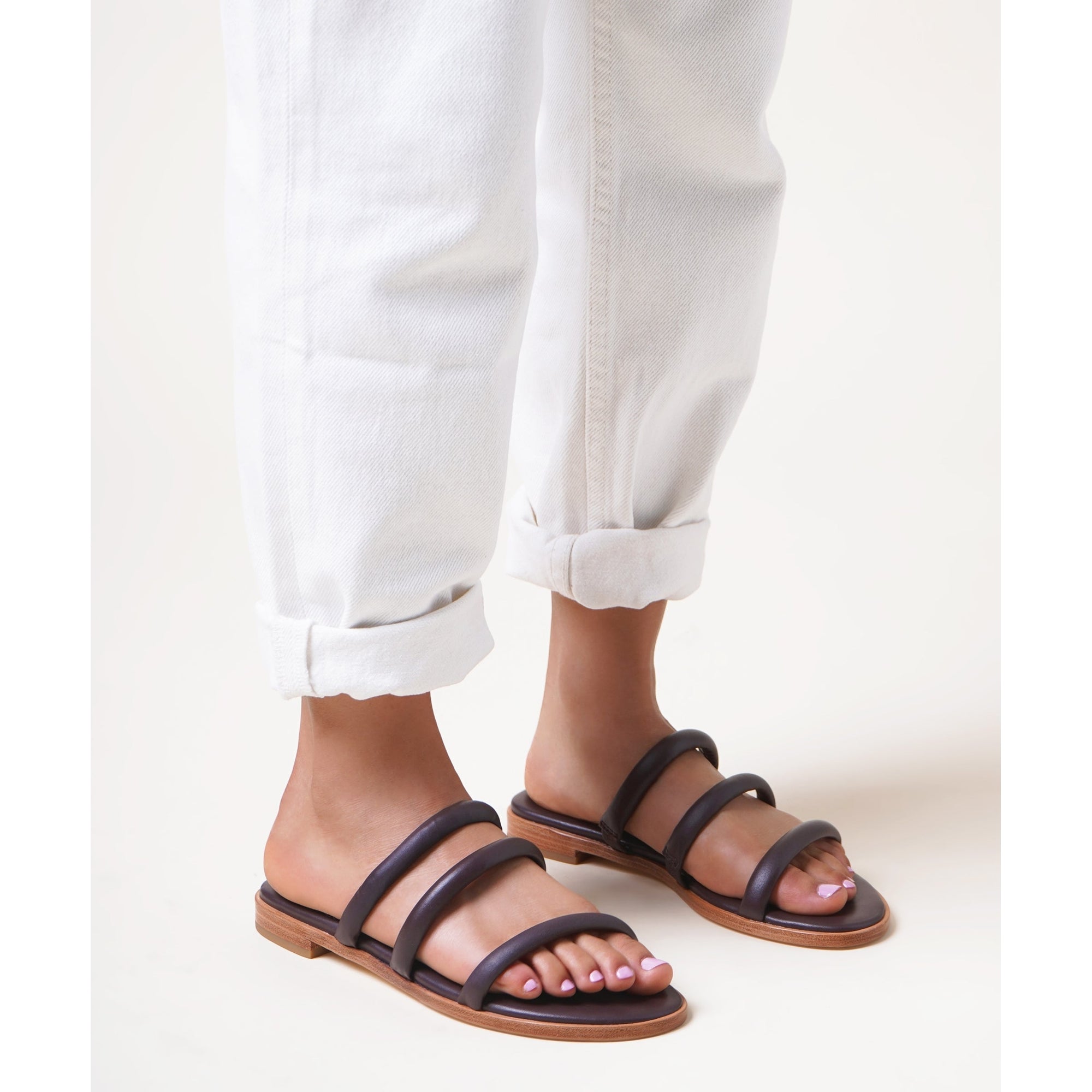 Bruna Strappy Sandal | Cosmos