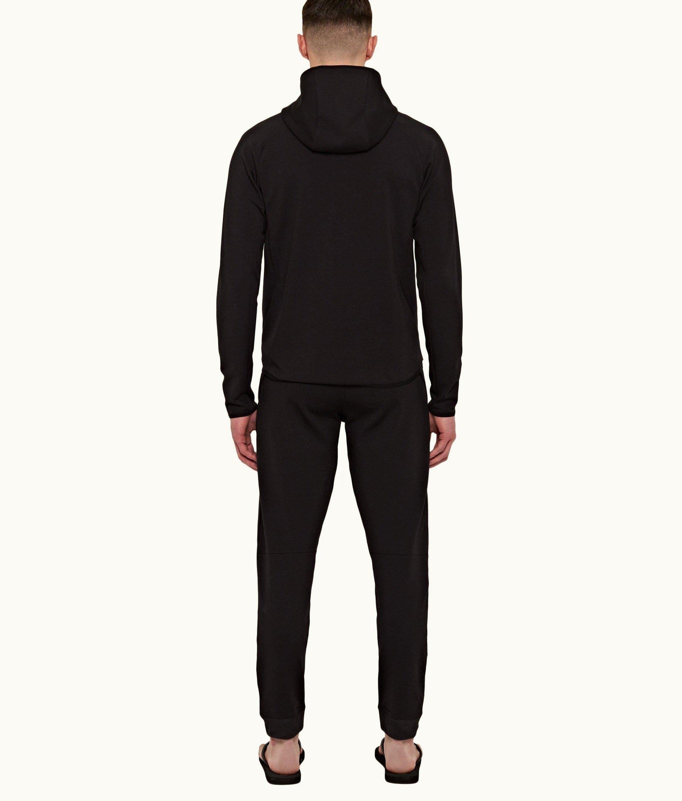 Brunswick Tailored Fit Ice Wool Sweatpants | Black