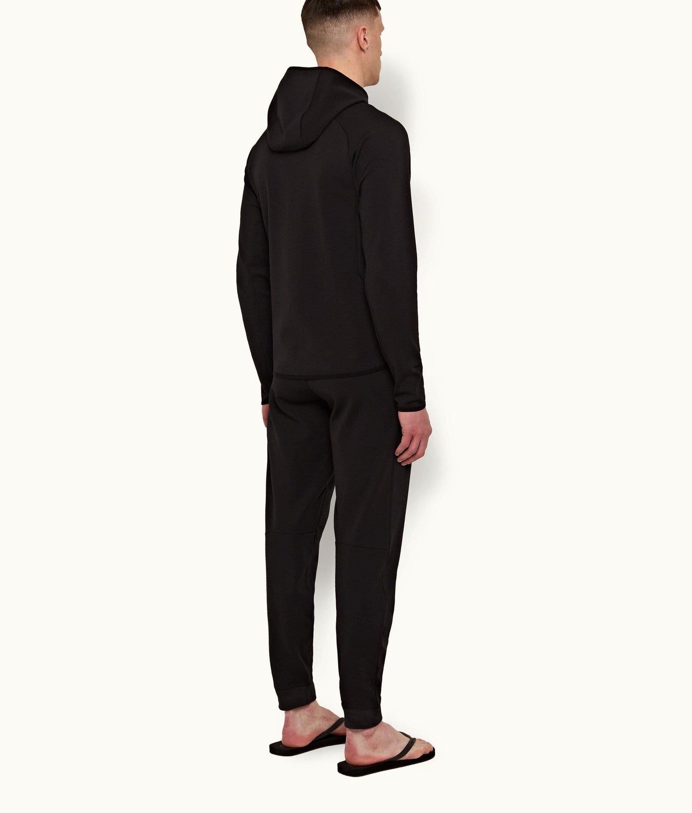 Brunswick Tailored Fit Ice Wool Sweatpants | Black