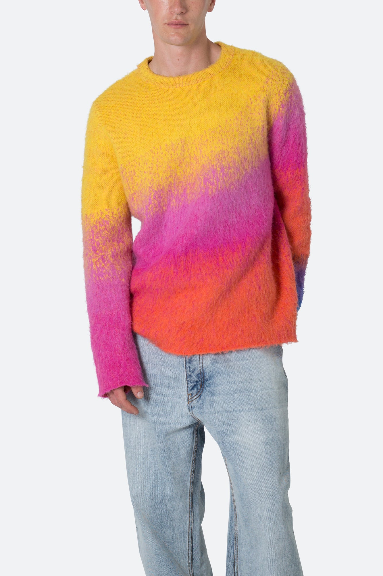 Brushed Gradient Sweater | Multi
