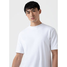 Brushed Cotton Mock Neck | Men | White