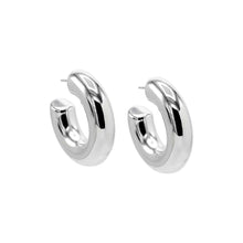 Silver / 30MM Bubble Hoop Earring - Adina's Jewels