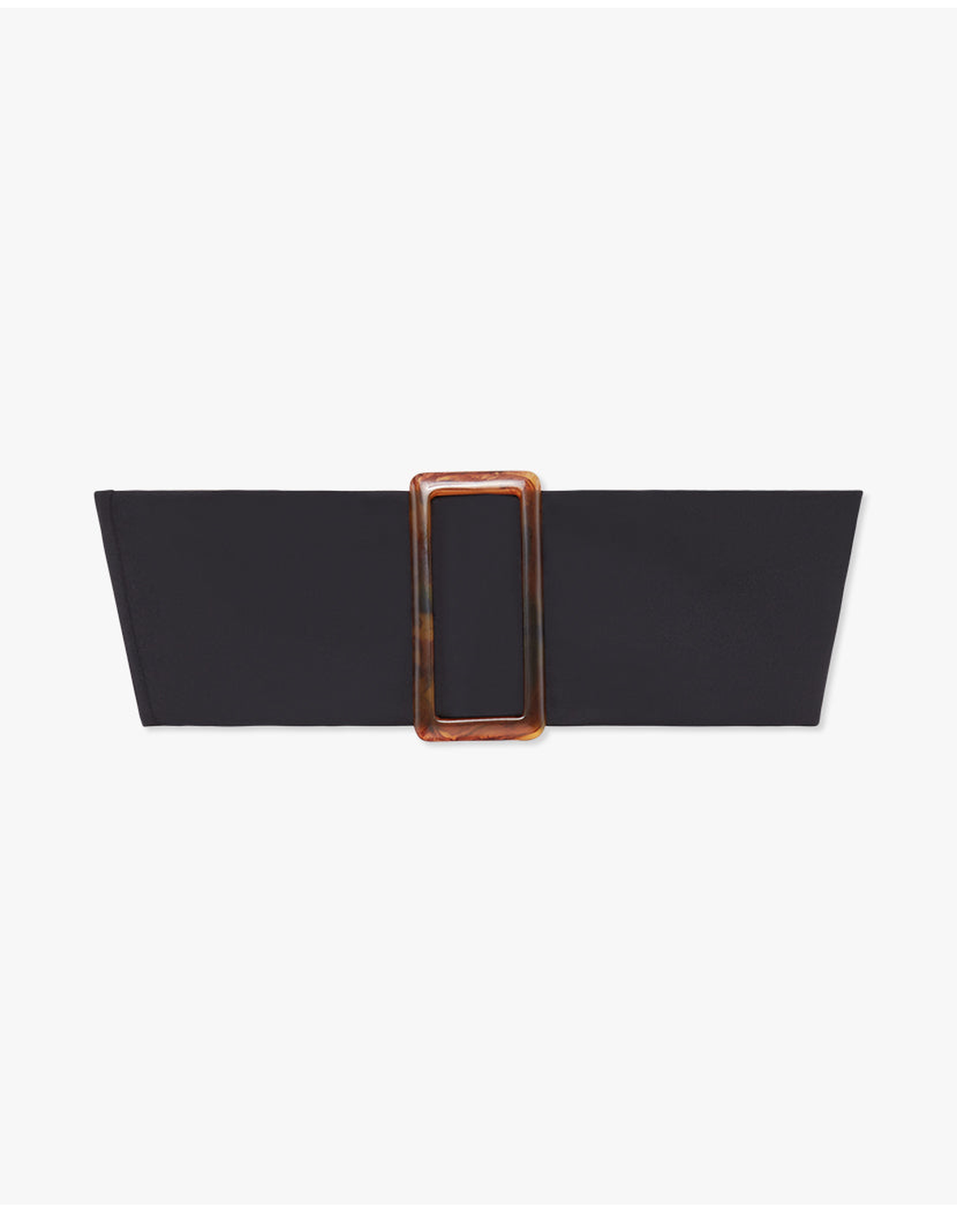 Buckle Bandeau Bikini Top | Black