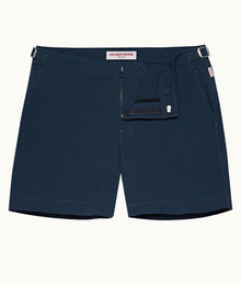 Bulldog Cotton Mid-Length Lightweight Cotton Shorts | Oceanic Blue