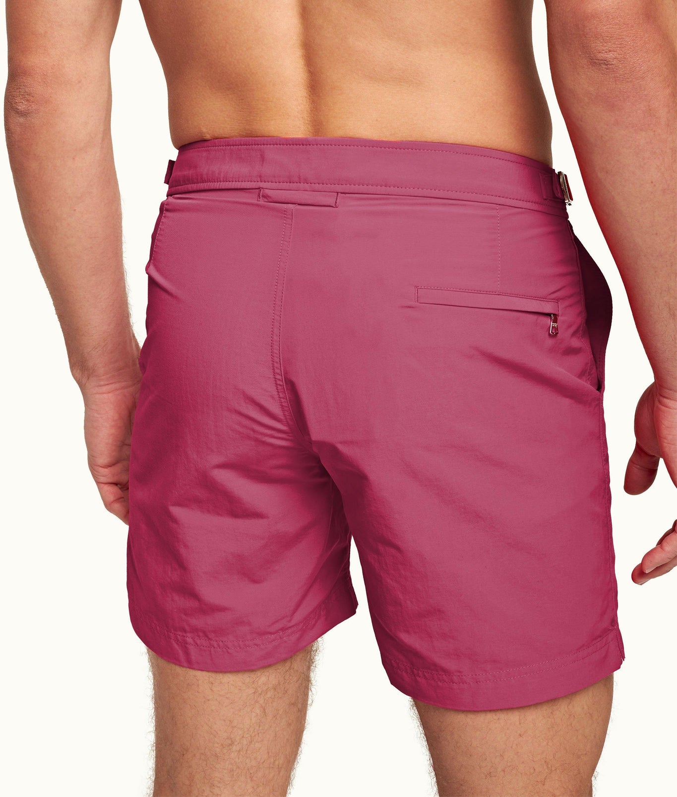 Bulldog Mid-Length Swim Short | Sunset Pink