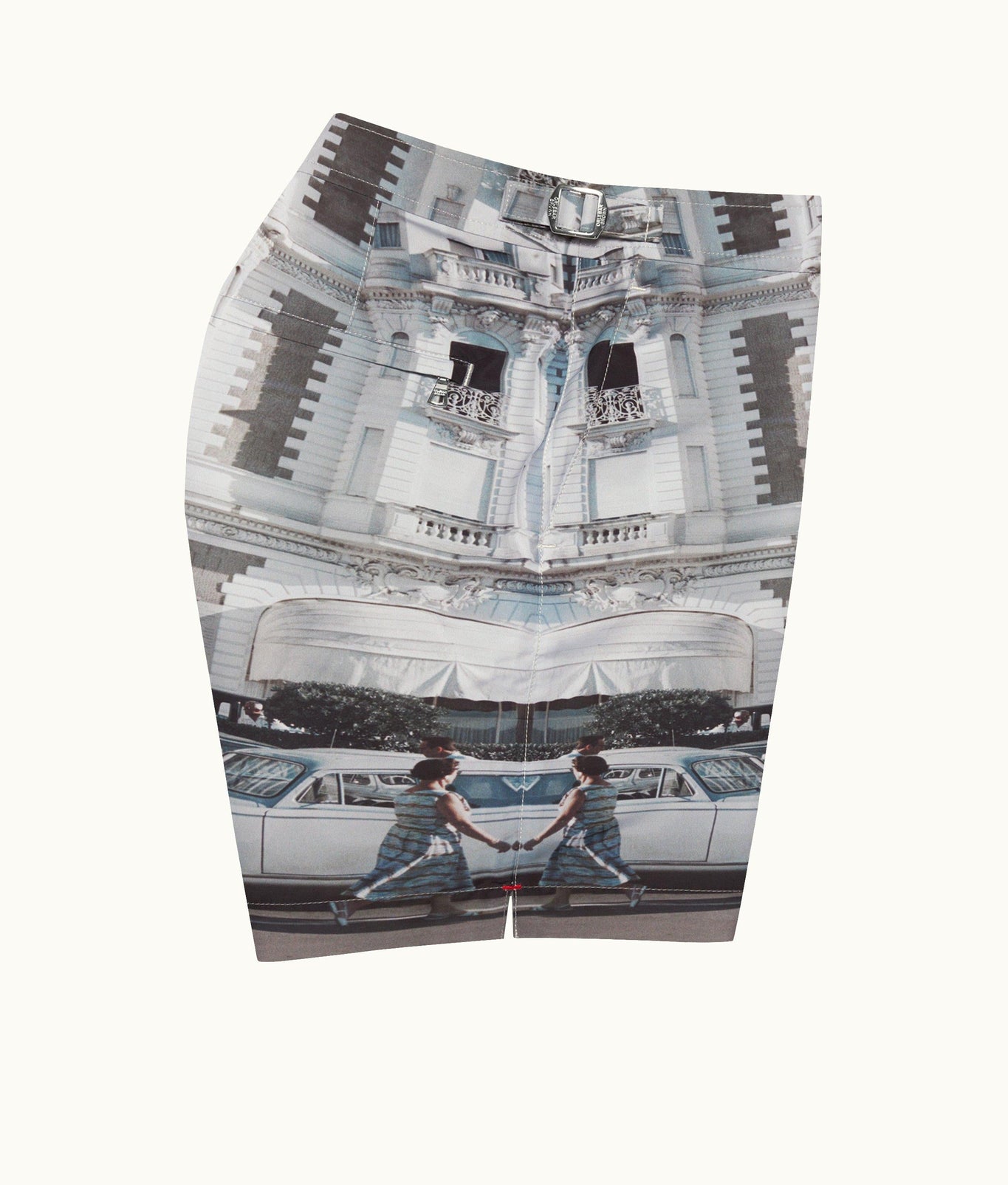 Bulldog Photographic Print Mid-Length Swim Shorts | Carlton Cannes