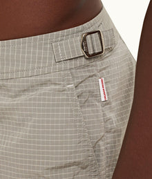 Bulldog Ripstop Ripstop Mid-Length Swim Shorts | Seal Grey