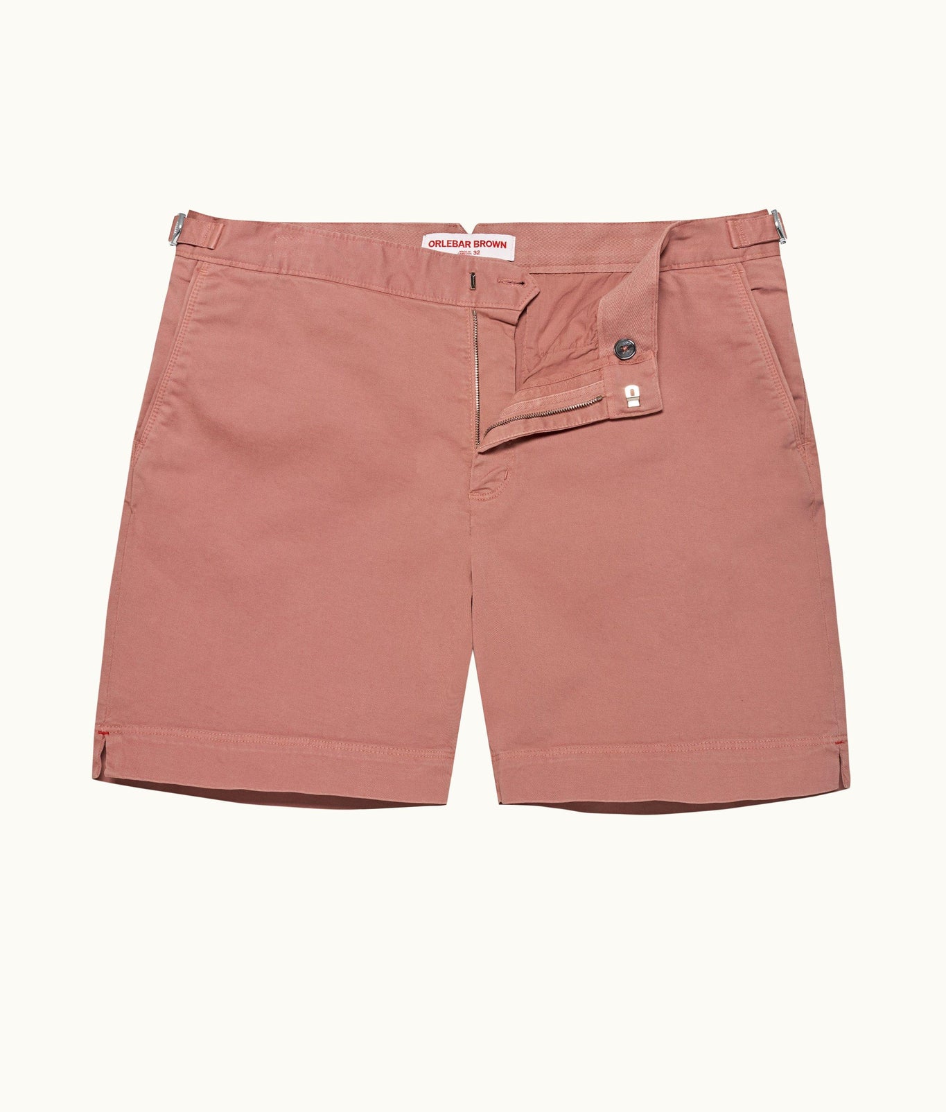 Bulldog Stretch-Cotton 007 Mid-Length Stretch-Cotton Shorts | Mauve