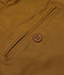Bulldog Stretch-Cotton Stretch-Cotton Mid-Length Shorts | Golden Khaki