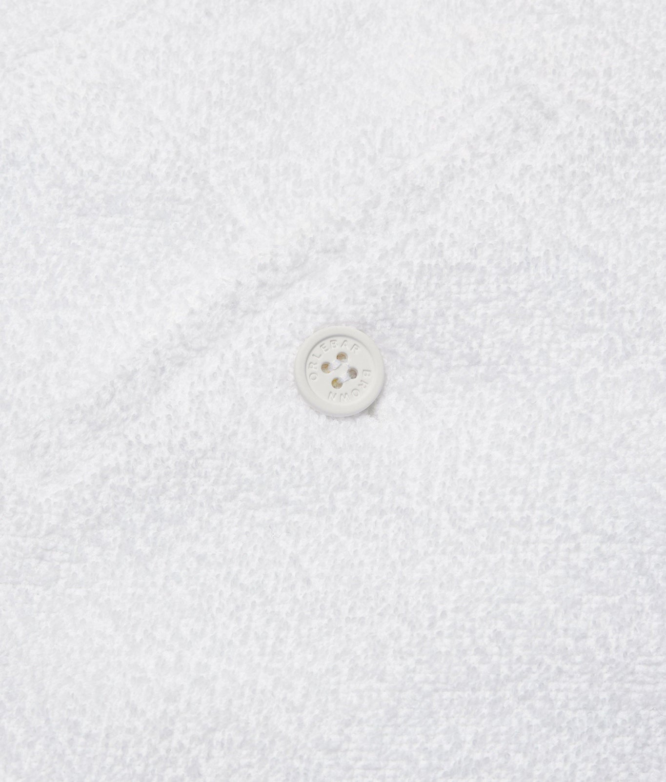 Bulldog Towelling Mid-Length Double-Faced Towelling Shorts | White