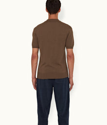 Burnham Silk Tailored Fit Silk Polo Shirt | Nomadic