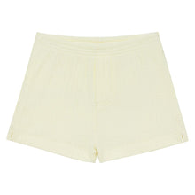 Women | Mini Swim Trunk | Buttercream Rib