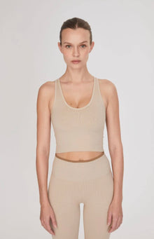 Butterfly Tank Top | Hazelnut