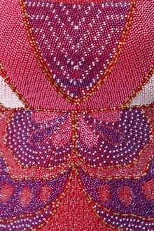 Butterfly Hand - Beaded Embellished Mini Dress - Self - Adore