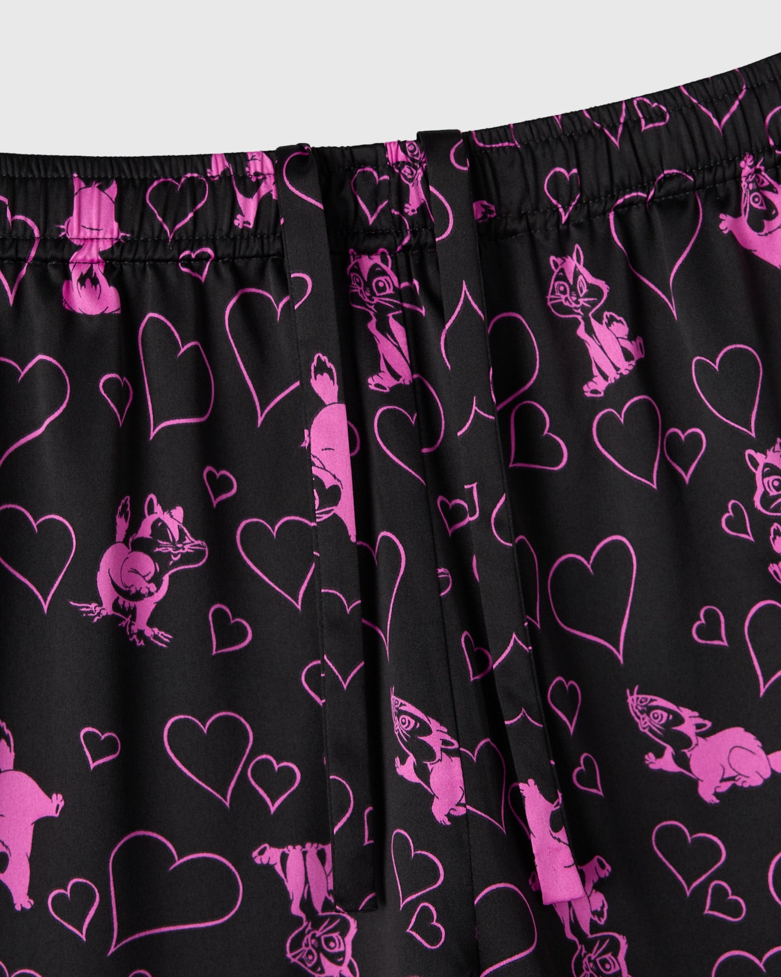 Looney Tunes Pyjama Short - Black