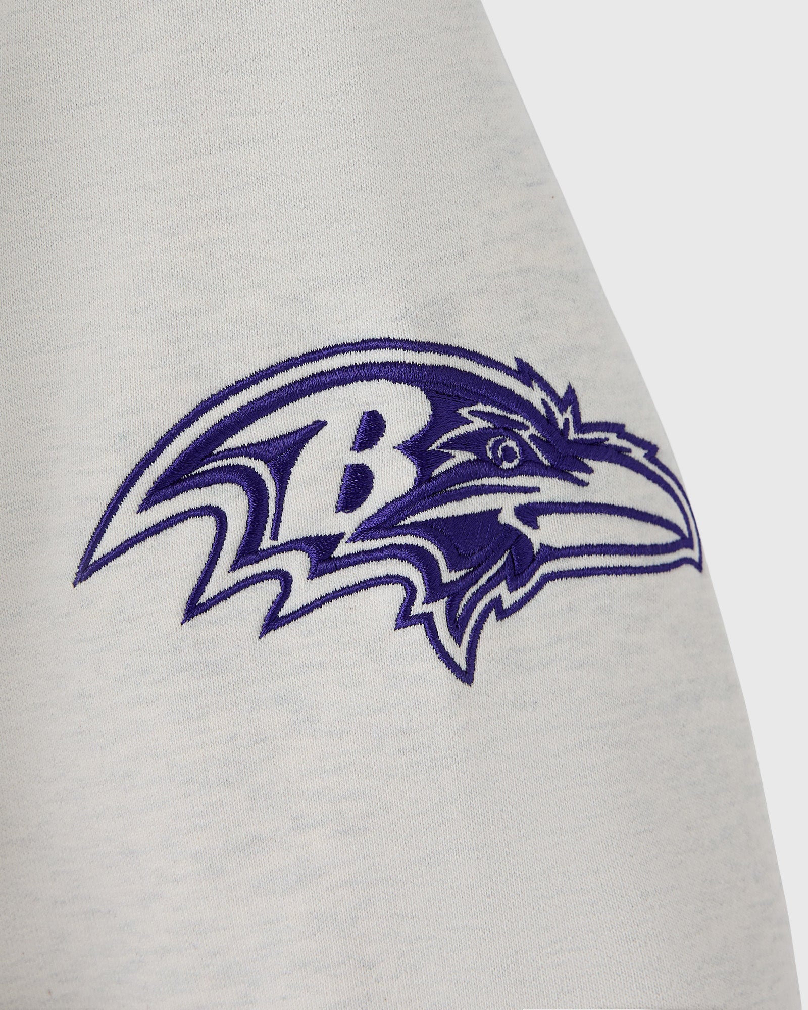 Mens | NFL Baltimore Ravens Crewneck | Ash Heather Grey