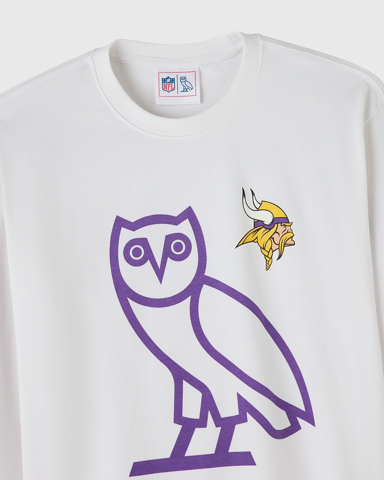 Mens | NFL Minnesota Vikings Long-Sleeve Tee | White