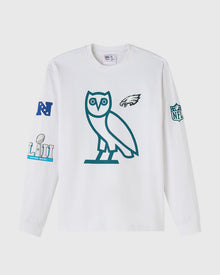 Mens | NFL Philadelphia Eagles Long-Sleeve Tee | White