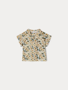 Boy | Gerald Shirt Fl | Chalk Flowers