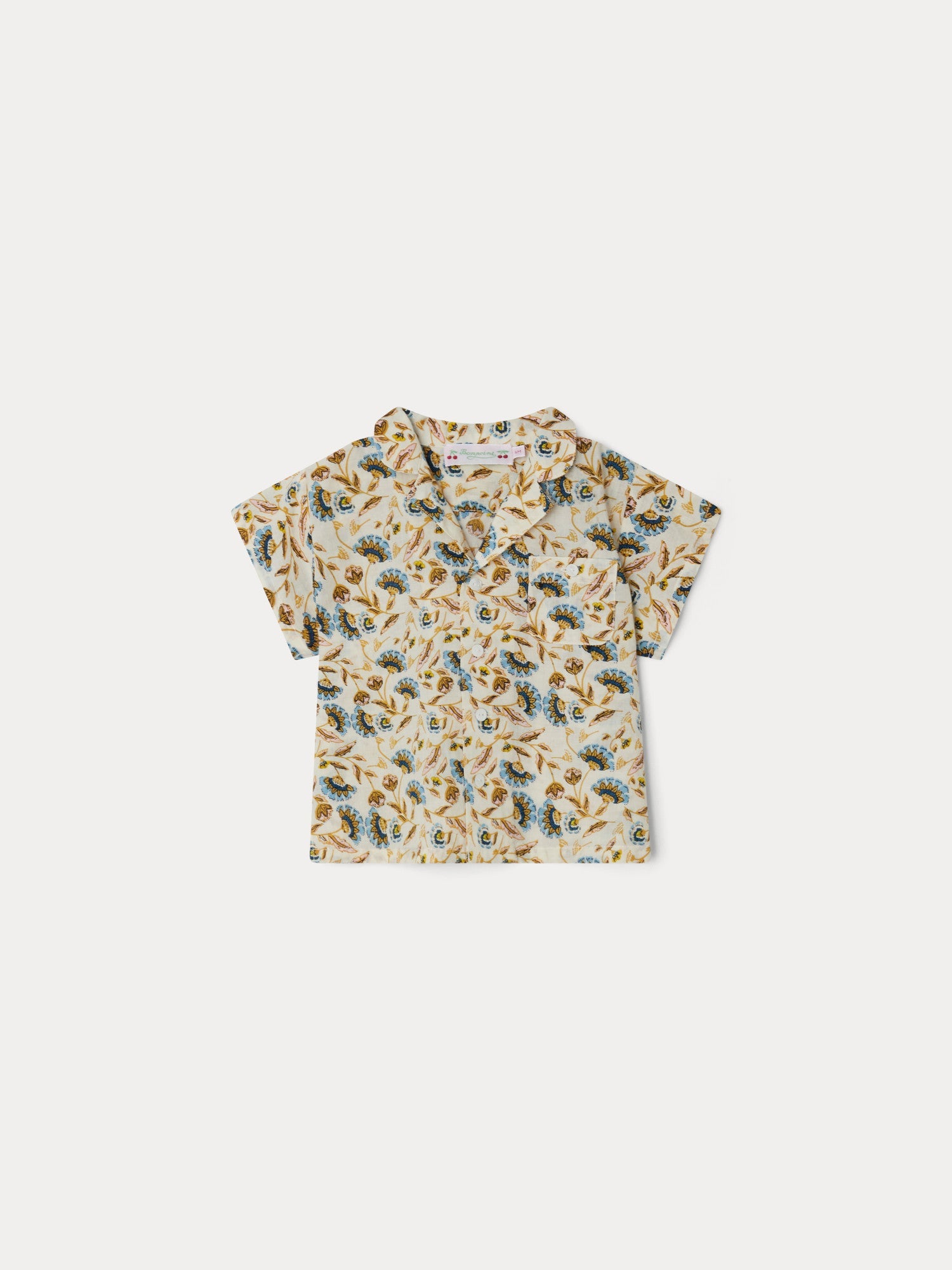 Boy | Gerald Shirt Fl | Chalk Flowers