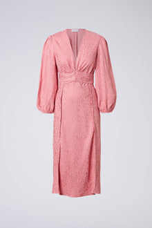 French Textured Weave Dress Pale Pink PALE.PINK - Scanlan Theodore US