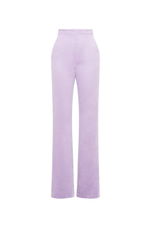 Velvet Trouser | Mauve