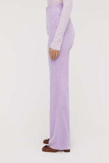 Velvet Trouser Mauve MAUVE - Scanlan Theodore US