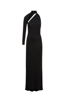 Italian Knit Gown | Black