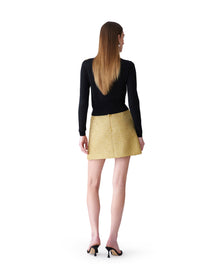 Mini Skirt | Gold