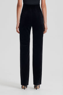 Velvet Trouser | Black