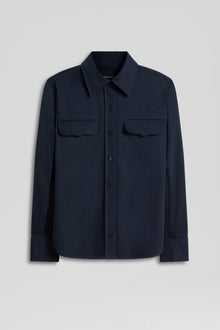 Soft Cargo Shirt | Navy