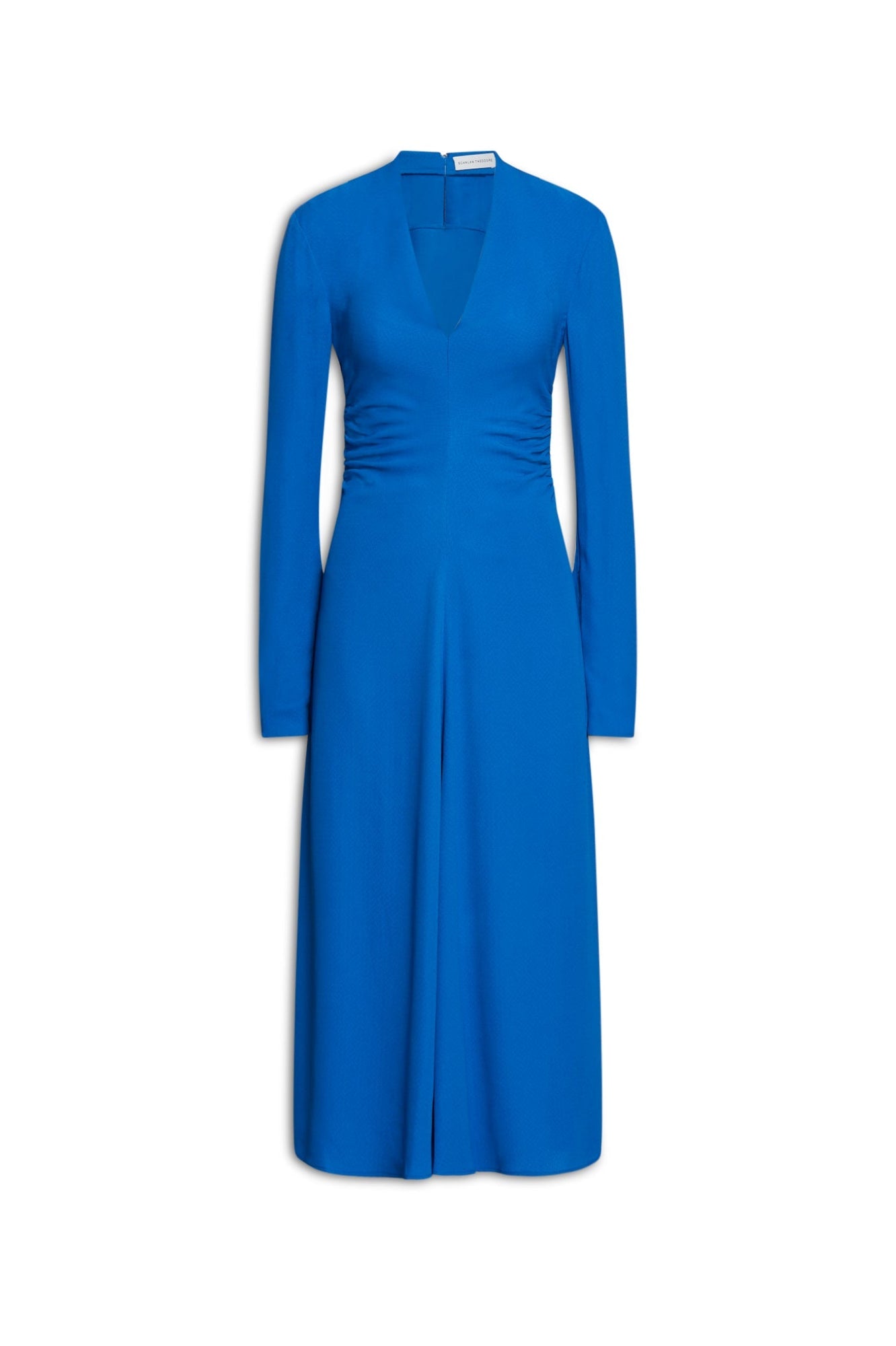 C3245203-CREPE-GATHER-WAIST-DRESS-COBALT-SCANLANTHEODORE-0_1679371209