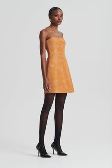 Tinsel Taffeta Mini Dress | Sienna