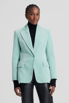 Velvet Jacket | Mint