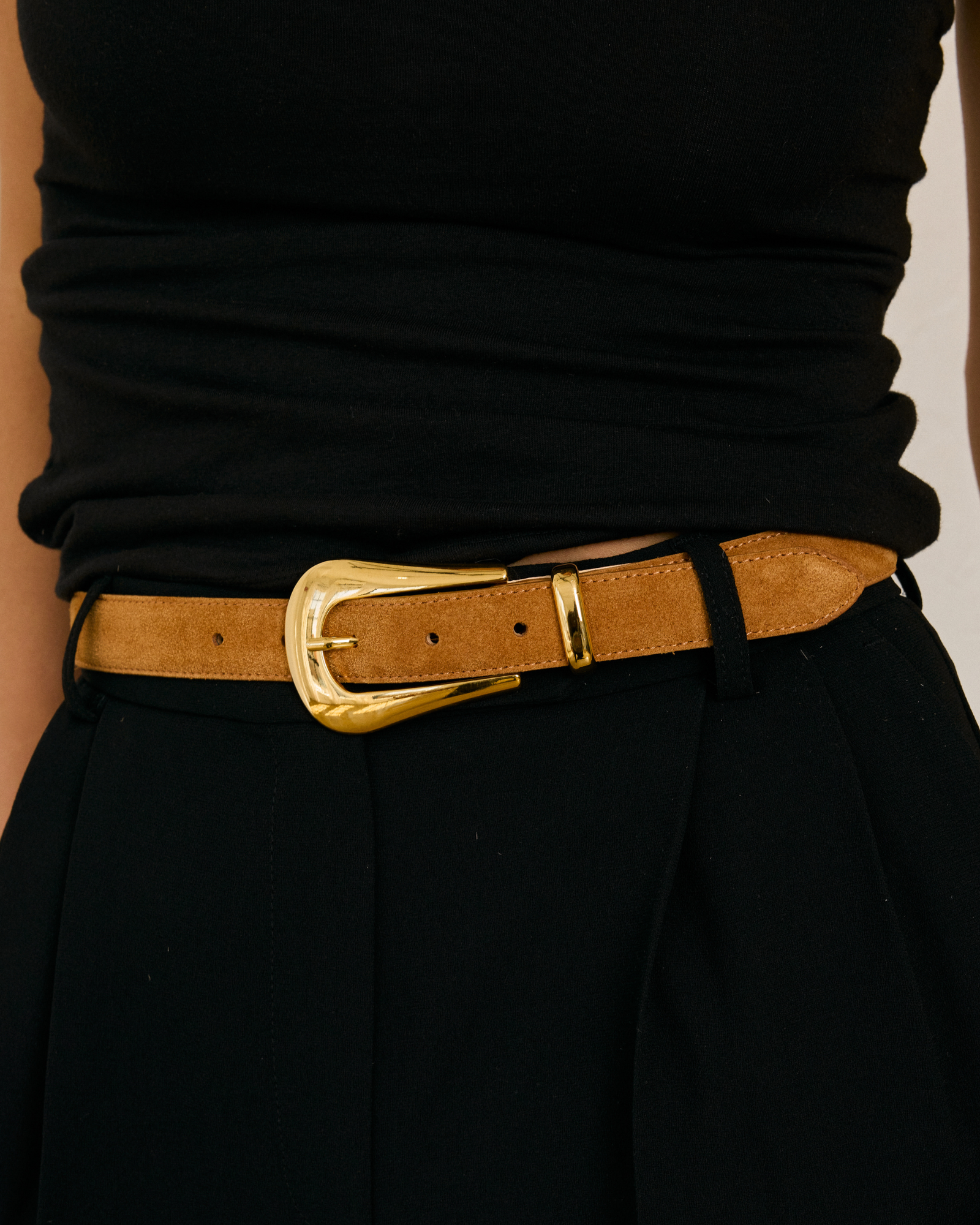 No. 17 Belt | Honeycomb-Gold