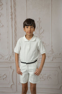 Boys | Alex Short Sleeve Polo Shirt | White