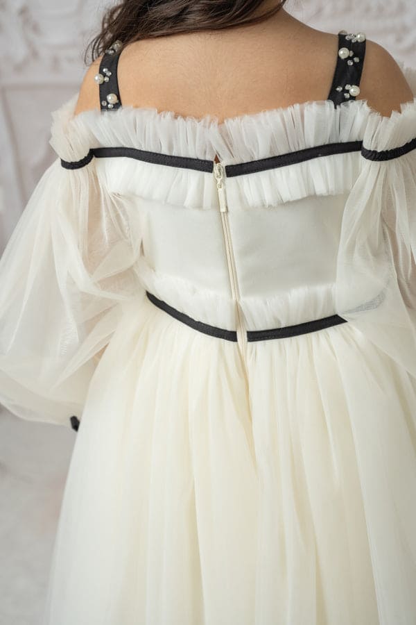 Baby Girls | Coco-Ivory Tulle Dress | Ivory