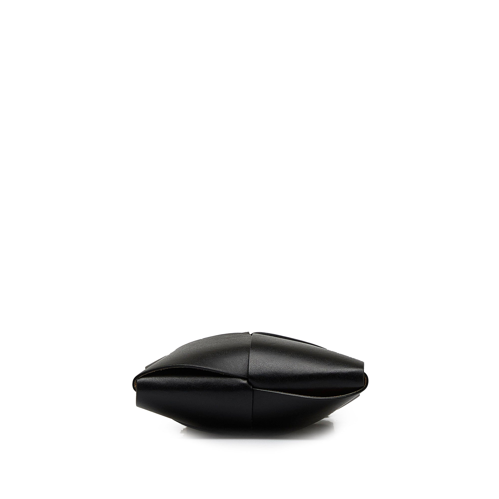 Bottega Veneta | Pre-Owned Maxi Intrecciato Cut Out Crossbody Bag | Black