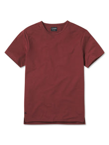 AO Split-Hem Tee | Cabernet Signature-fit PYCA Pro