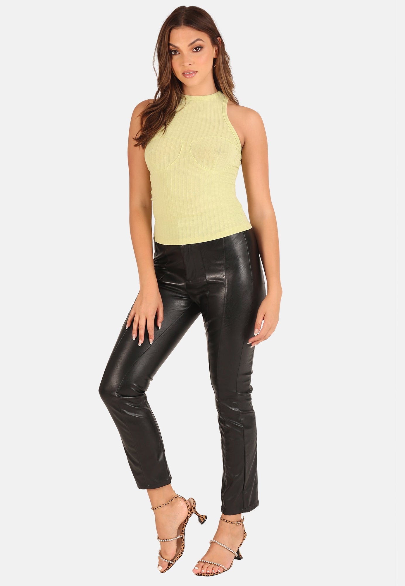 OW Collection CALLIE Tanktop Account 050 - Green