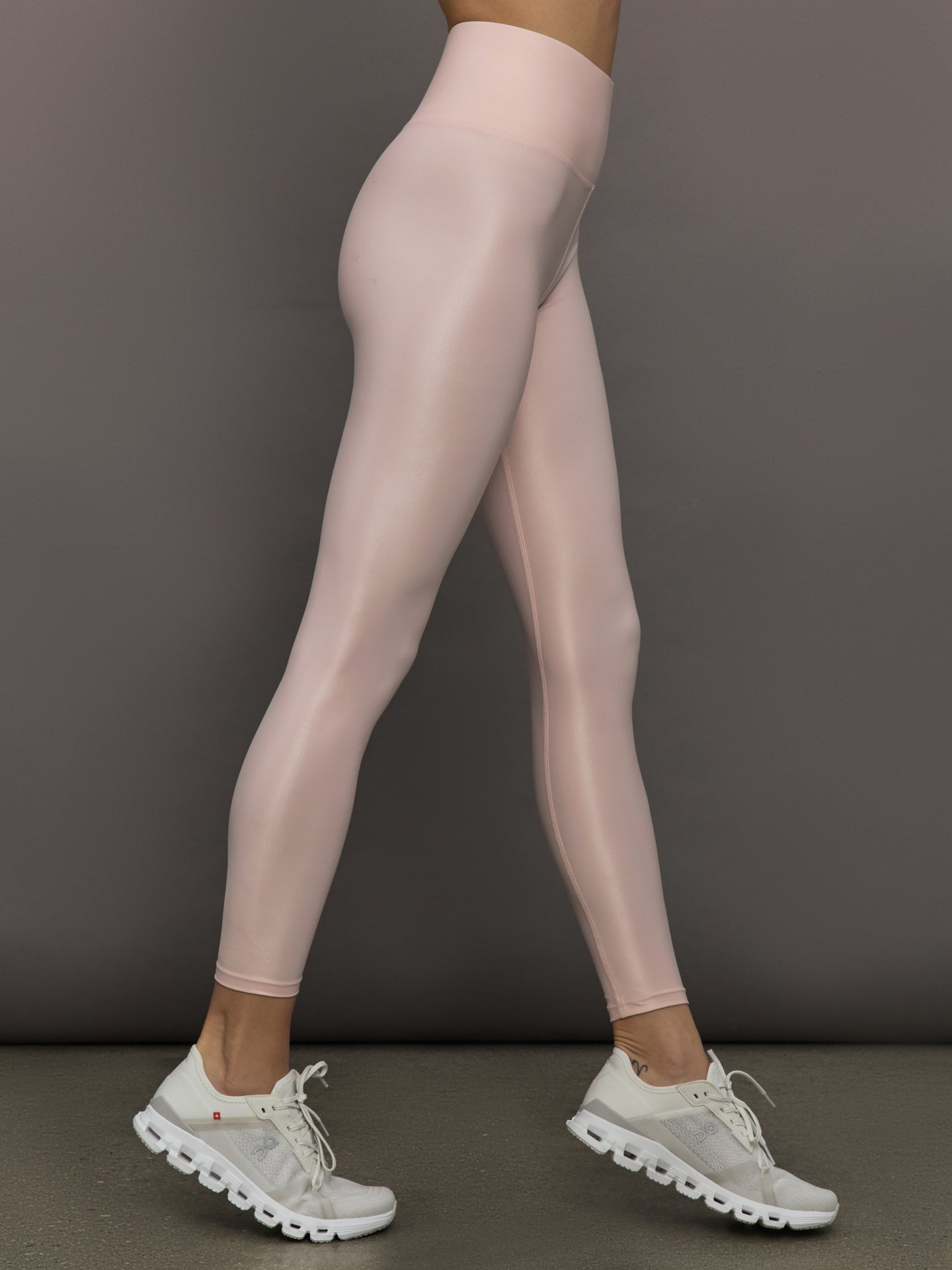 High Rise 7/8 Legging in Takara Shine | Lotus