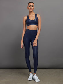Action Bra 2.0 in Takara Shine | Navy Blazer