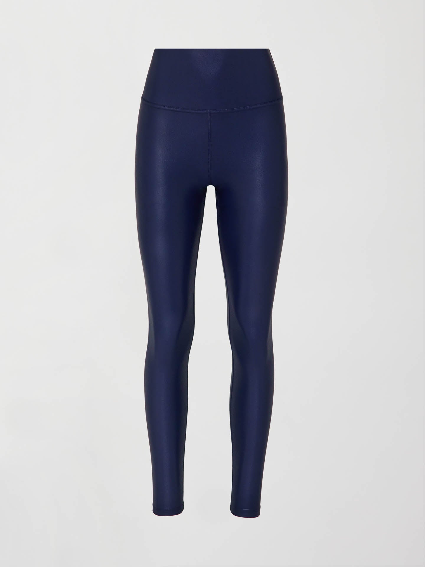 High Rise Full-Length Legging in Takara Shine | Navy Blazer