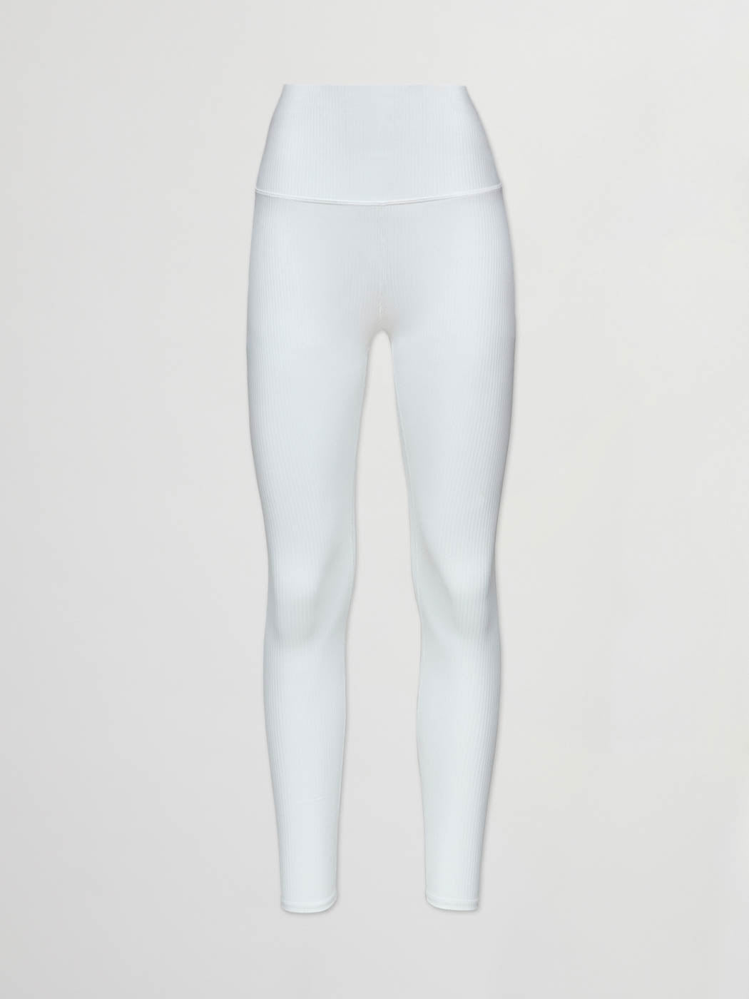 Carbon38 | Ribbed 7/8 Legging | White